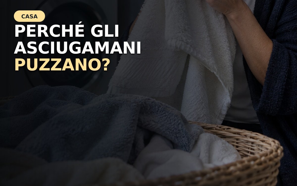 Asciugamani puliti appesi ad asciugare