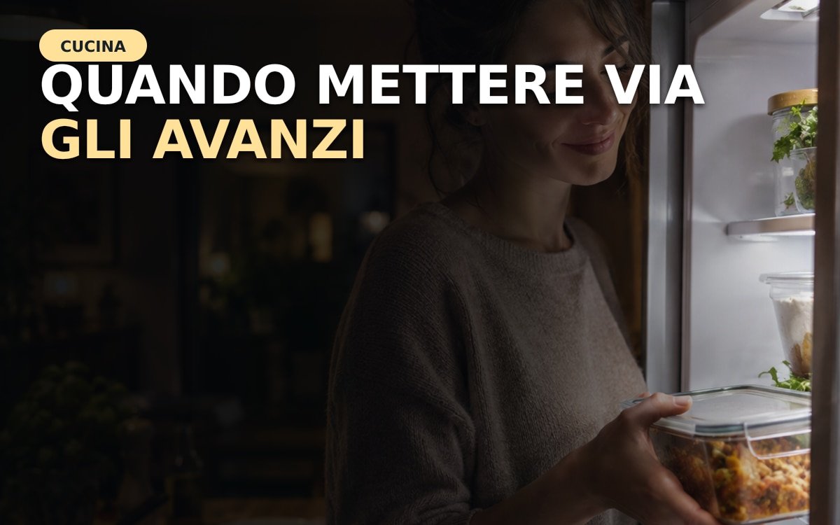 Contenitori con avanzi di cibo pronti per il frigorifero