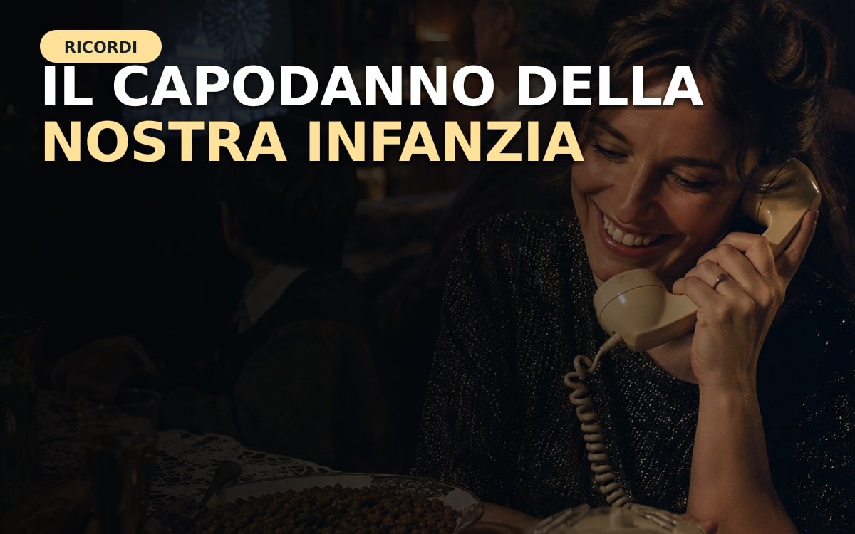 Festeggiamenti di Capodanno in una casa italiana