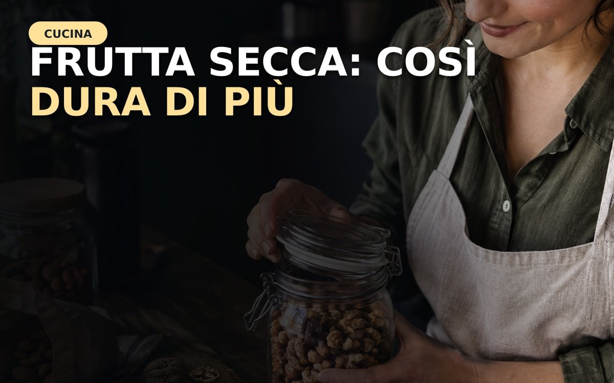 Frutta secca come fonte di grassi insaturi e fibra