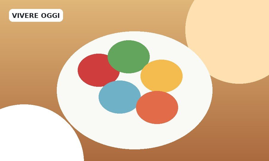 Olio extravergine insieme a verdure e altri alimenti mediterranei